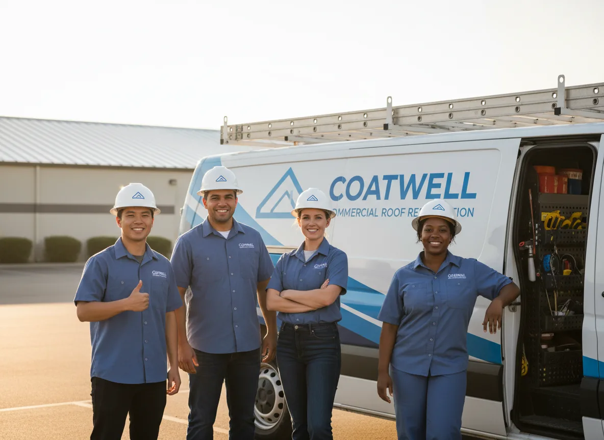 Commercial roof coating company in Stark City, MO